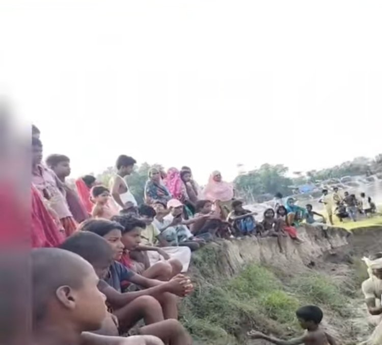 पूर्णिया में बड़ा हादसा: खेलने के क्रम में बच्चा नदी में डूबा, ग्रामीणों द्वारा खोज बीन जारी