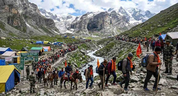 अमरनाथ यात्रा 2026: 3 जुलाई से शुरू होगी पावन यात्रा; AI सुरक्षा कवच, 10 लाख का बीमा और नई सुविधाओं के साथ बाबा बर्फानी के दर पहुंचेंगे श्रद्धालु