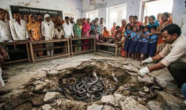बिहार: किशनगंज के स्कूल में निकला सांपों का 'संसार', फर्श तोड़कर निकले 32 जहरीले नाग; बच्चों में मचा हड़कंप