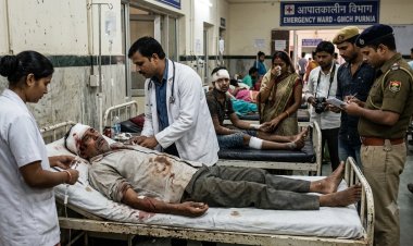 पूर्णिया में कलयुगी बेटे का खौफनाक कदम: नशा छोड़ने की सलाह देने पर पिता और भाई को चाकू से गोदा, हालत नाजुक