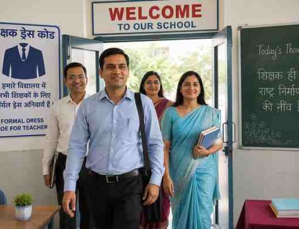 शिक्षक ही नहीं, 'संस्कारों के ब्रांड एम्बेसडर' भी हैं: सरकारी स्कूलों में अब सिर्फ 'फॉर्मल ड्रेस', जींस-टीशर्ट पर लगा बैन