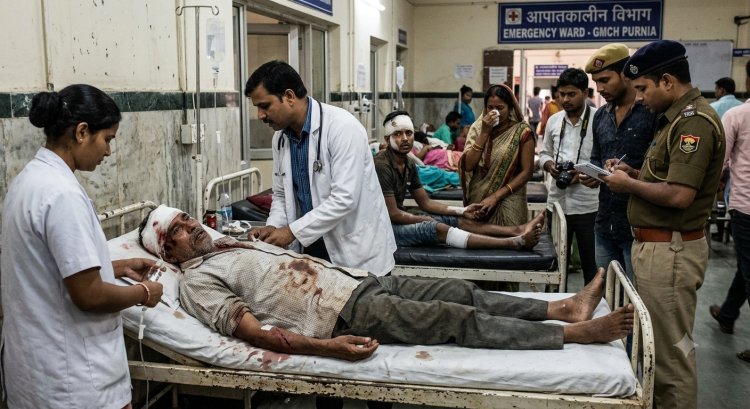 पूर्णिया में कलयुगी बेटे का खौफनाक कदम: नशा छोड़ने की सलाह देने पर पिता और भाई को चाकू से गोदा, हालत नाजुक