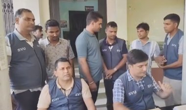 रिश्वतखोर जेई और 2 तकनीकी सहायक 10 हजार की घूस लेते गिरफ्तार, स्पेशल विजिलेंस टीम का केनगर में बड़ा छापा