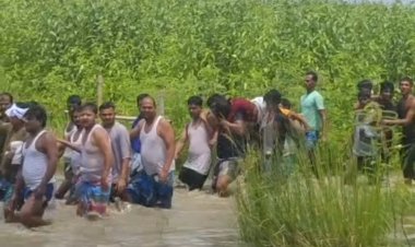 पूर्णिया: बायसी में डूबने से दो बच्चियों की दर्दनाक मौत,गांव में पसरा मातम
