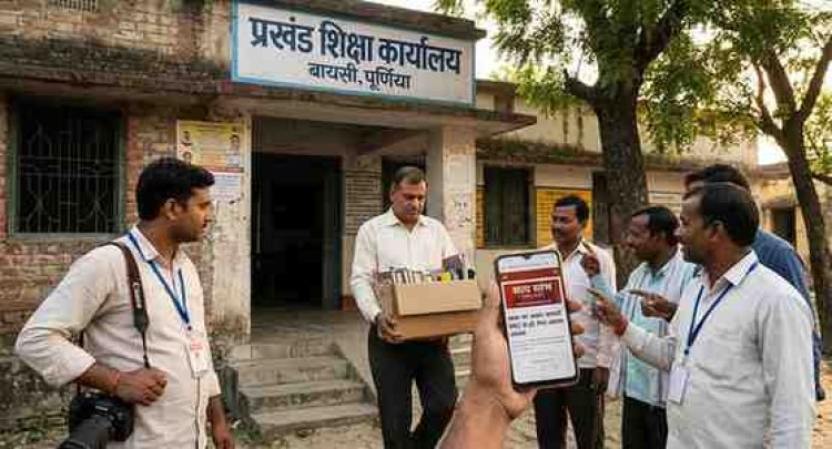 ‘सत्य स्तंभ’ की खोजी पत्रकारिता रंग लाई: बायसी शिक्षा विभाग में हड़कंप, 20 साल से BRC में जमे शिक्षक हटाए गए,सवाल वही 'आका' कौन?