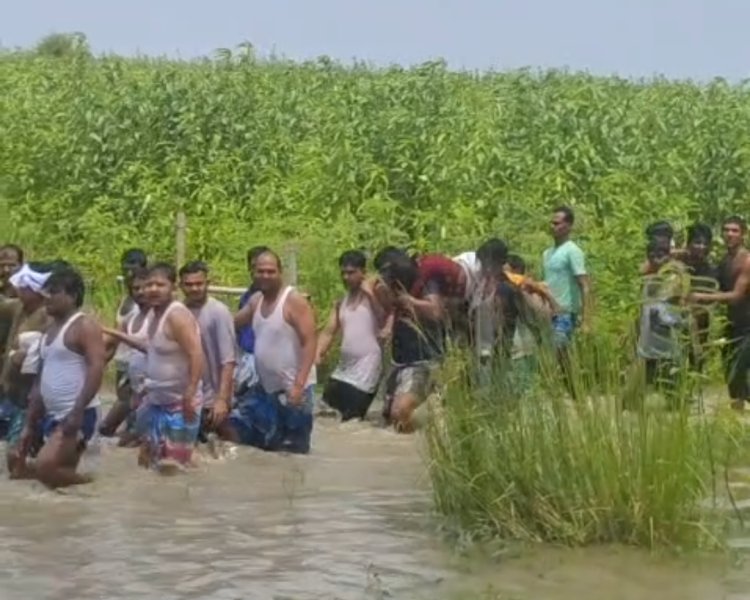 पूर्णिया: बायसी में डूबने से दो बच्चियों की दर्दनाक मौत,गांव में पसरा मातम
