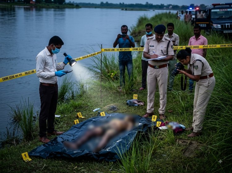 ख़ौफ़नाक ख़बर: सौरा नदी में मिली रहस्यमयी महिला की लाश, हाथ पर खुदे 'मीरा देवी' के नाम ने खोला राज़ का रास्ता!