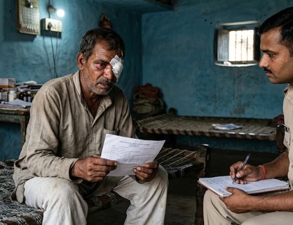 पति का आरोप: बेटी को बेचने का विरोध करने पर पत्नी ने आंख में डाला केमिकल, किशनगंज से भागकर लौटी थी नाबालिग