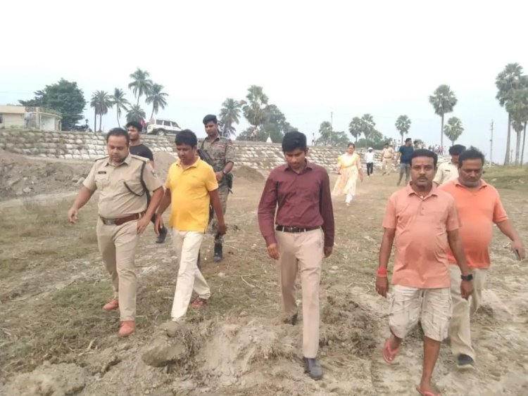 पूर्णिया: कसबा के महावीर चौक पर रावण दहन स्थल का SDM ने लिया जायजा, सुरक्षा और भीड़ प्रबंधन के कड़े निर्देश