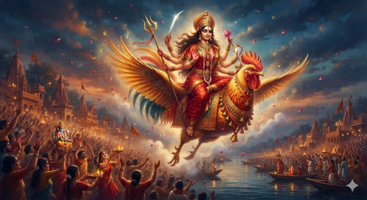 मां दुर्गा की विदाई पर मंडराया अशुभ का साया! मुर्गा पर सवार होकर प्रस्थान करेंगी माता, कांप उठे ज्योतिषाचार्य